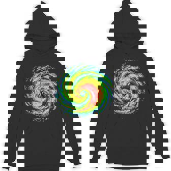 Weather Radar Image Clouds Meteorologist Storm Chaser Hoodie | Mazezy