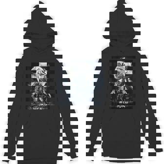 Wendigo Cryptid Monster Creepy Skinwalker Evil Horror Hoodie - Thegiftio