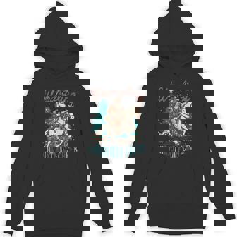 Western Christmas Wrangling Christmas Cheer Cowboy Santa Hoodie | Mazezy