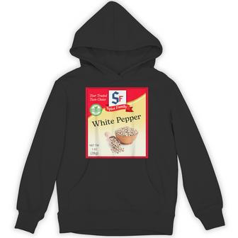 White Pepper Condiment Costume Holiday Spice Costumes Hoodie - Thegiftio UK