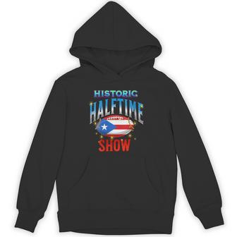 Women's Boricua Pride The Football Show Puerto Rico Flag Hoodie - Thegiftio UK