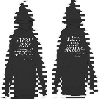 Women's Pearls Are Always Appropriate Jackie Kennedy Hoodie | Seseable FR