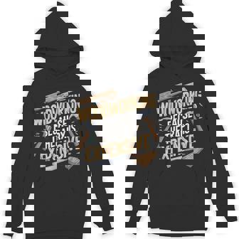 Woodworker Carpenter Woodworking Hoodie | Mazezy