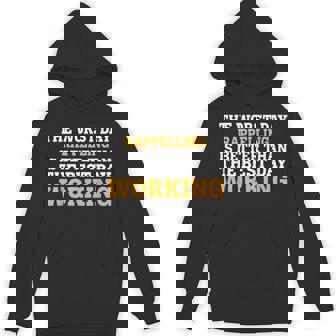 THE WORST DAY RAPPELLING FUNNY SARCASTIC Unisex Hoodie | Mazezy