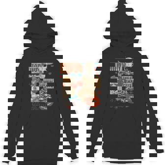 Yeehaw Cowgirl Howdy Collage Retro Western Cowboy Aesthetic Hoodie | Seseable CA