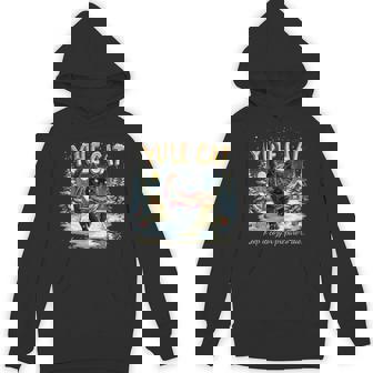 Yule Cat Keep It Cozy Winter Quote Hoodie | Seseable FR