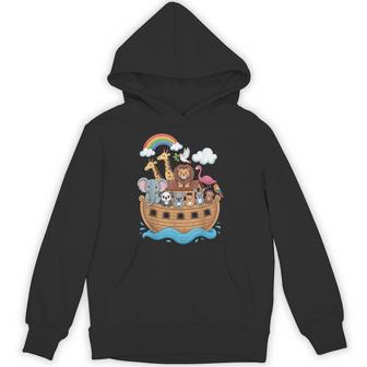 Zoo Animal Noah's Ark Religion Zoo Keeper Wildlife Trip Zoo Hoodie - Thegiftio UK