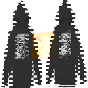 「夜明けの富士山と壮大な侍戦士」 パーカー - Kawaiitshirt