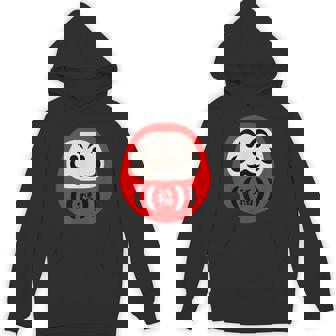 【だるま 福】面白い おもしろ 文字入り 開運グッズ 運気アップ 縁起物 ラッキー 和柄 ネタ ウケ狙い 日本 お土産 パーカー - Kawaiitshirt