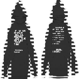 これを読めたら私に話しかけないでください-面白い人が嫌い パーカー - Kawaiitshirt