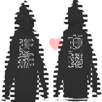 アイラブ・新潟（I Love ハート）Big 大きな文字 ハート【47都道府県】ジモティ お土産 面白 パーカー - Kawaiitshirt