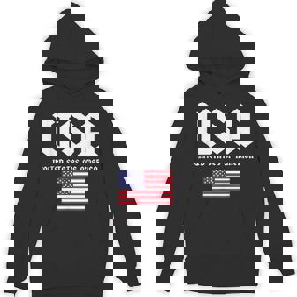 クールなアメリカ国旗グレートーンのイラストグラフィックデザイン。 パーカー - Kawaiitshirt