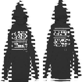 ケージドされた従順なコック、フェムドム カッコド 男性 貞操プレイ 長袖tシャツ パーカー - Kawaiitshirt