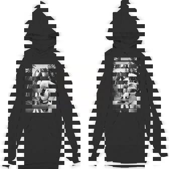 シーズーとビッグフットの森の冒険 パーカー - Kawaiitshirt