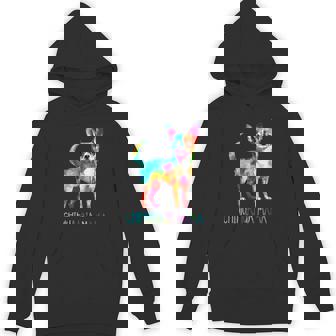 チワワ ママ 水彩画 芸術的 犬 恋人 ティーカップ パーカー - Kawaiitshirt