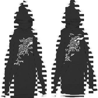 トライバル シャチ クジラ ハワイアン マオリ タトゥー オーシャン アート デザイン パーカー - Kawaiitshirt