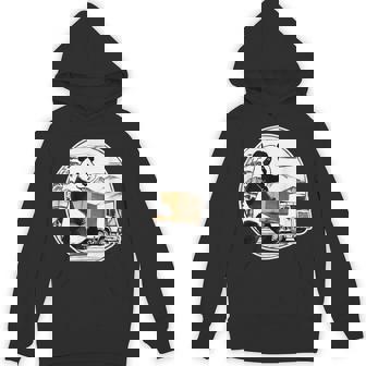 トラック運転手 パンダ 運送業 水墨画 和風 おもしろ 動物 パーカー - Kawaiitshirt