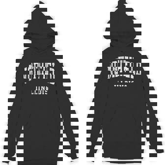 ノースフィールド イリノイ Il ビンテージ アスレチック スポーツデザイン パーカー - Kawaiitshirt