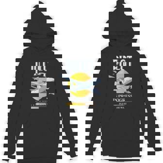 パイロット・イン・プログレス飛行機航空学校飛行機 パーカー - Kawaiitshirt