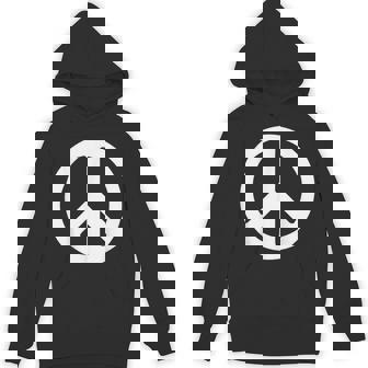 ホワイト ピースサイン パーカー - Kawaiitshirt