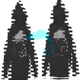 フィボナッチカメレオン黄金比 パーカー - Kawaiitshirt