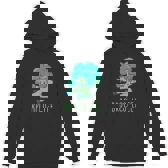 ブロッコリー 面白い空手カンフーブロッコリー野菜 パーカー - Kawaiitshirt