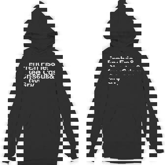 プーチンフライドポテト・チーズカード・グレービー パーカー - Kawaiitshirt