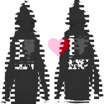 レッドハート I Love Mayu パーカー - Kawaiitshirt