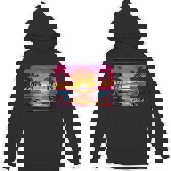 レトロ サンセット マリブビーチ パーカー - Kawaiitshirt