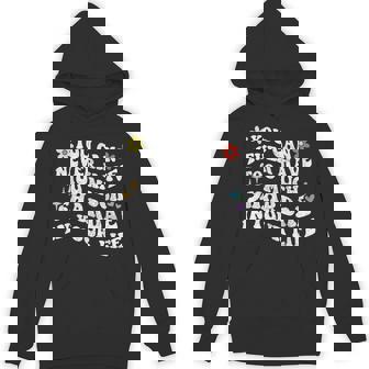 レトログルーヴィー。シャデーが多すぎることはありません。 パーカー - Kawaiitshirt