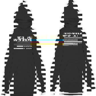 レトロストライプ ウエストハム パーカー - Kawaiitshirt