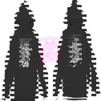 乳がん Her Fight Is Our Fight 乳がんグローブ パーカー - Kawaiitshirt