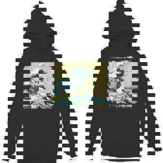 大波 北斎 名画 レトロ パーカー - Kawaiitshirt