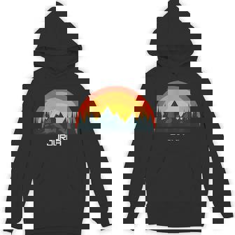 日没のジュラ山脈とハイマートカントン パーカー - Kawaiitshirt