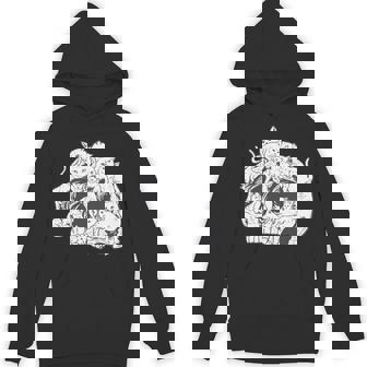 猫 ガイコツ メンズ おもしろ かわいい ネコ 面白いtシャツ 動物 メンズ レディース にゃんこ ネタ 服 長袖tシャツ パーカー - Kawaiitshirt