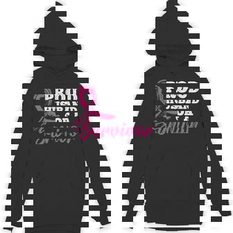 生存者の乳がん啓発の誇り高き夫。 長袖tシャツ パーカー - Kawaiitshirt