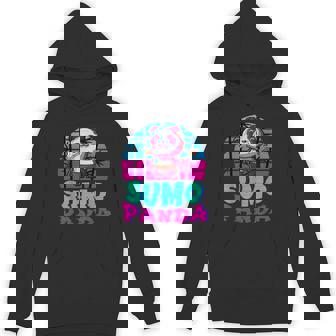 相撲パンダ力士ベーパーウェーブ和風美学 パーカー - Kawaiitshirt