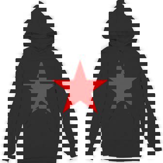 複数の色の赤い星 長袖tシャツ パーカー - Kawaiitshirt