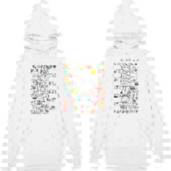 100 Things To Be Happy About Fun Candy Nature Graphic Hoodie - Thegiftio