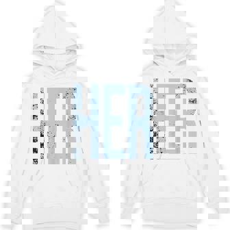 11 Legend Blue White Black 2024 2025 For & Him Hoodie - Monsterry