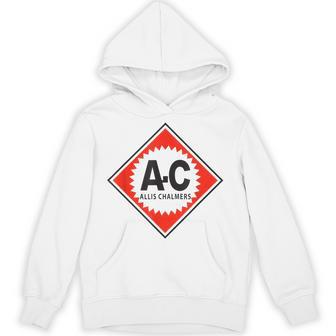 Allis And Chalmers Retro Farm Tractor Hoodie - Thegiftio UK