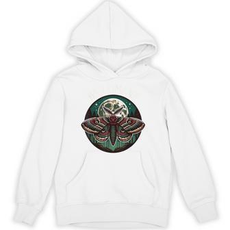 Bad Omen Moth Hoodie - Thegiftio UK