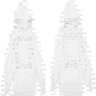 Baseball Stadium Streets Of Wrigley Field Sheffield Addison Hoodie | Mazezy