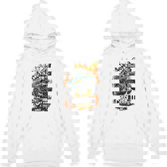 Birthday Monster Truck 4 Year Old Boys 4Th Party Born 2022 Hoodie - Monsterry