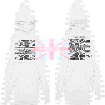 Bloody Hell British Slang Pride Uk Flag English Hoodie | Mazezy