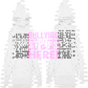 Bullyingtop Here ピンクシャツデー パーカー - Kawaiitshirt