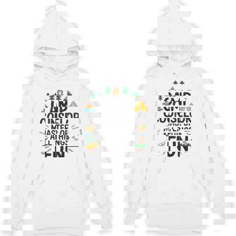 Camper Camping Outdoor Nature Lover Camp Counselor Hoodie | Mazezy