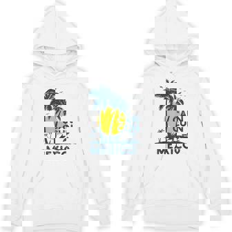 Cancun Mexico Beach Palm Tree Vacation Squad Matching Group Hoodie - Thegiftio