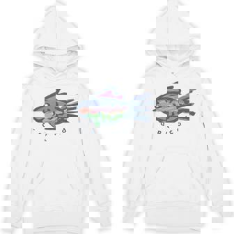 Cape Cod Tropical Fish Graphic Hoodie | Mazezy