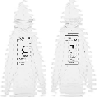 Carbon Element Black Hoodie - Thegiftio